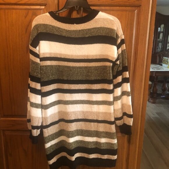 Derek Heart Striped Sweater Dress size S - Picture 2 of 4